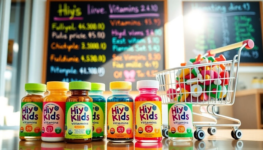 competitive pricing for vitamins