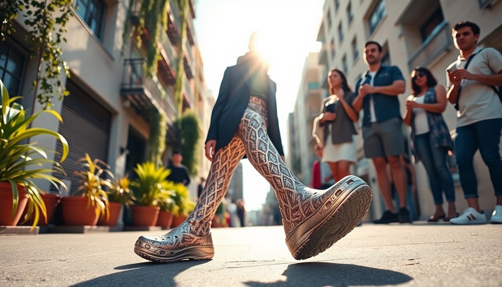 crocs are casual chic