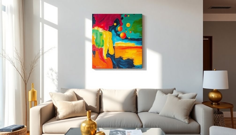 incorporating art into homes