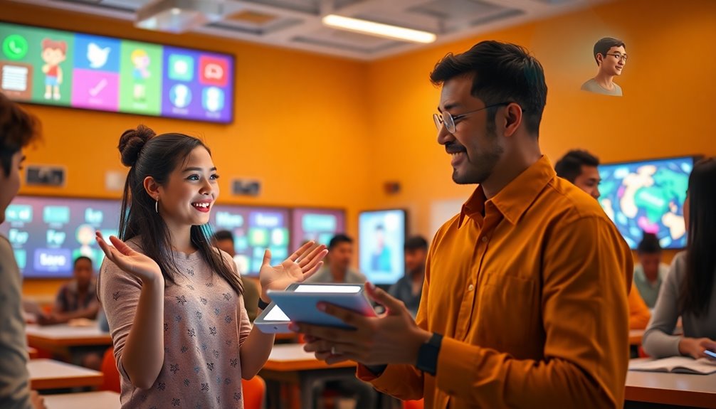 interactive language learning methods