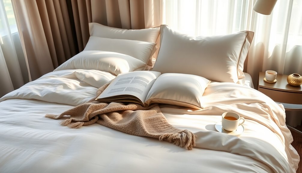 luxurious pillows improve sleep