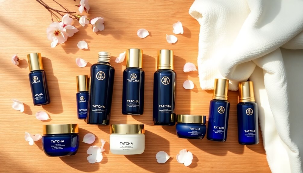 luxurious tatcha skincare products
