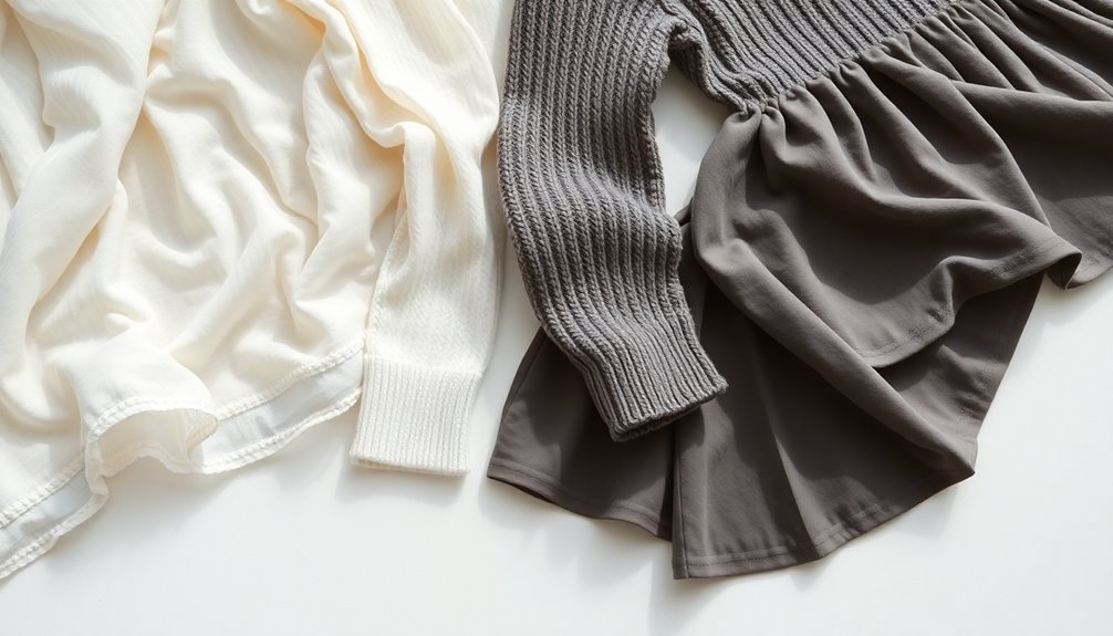 mixed fabric quality found