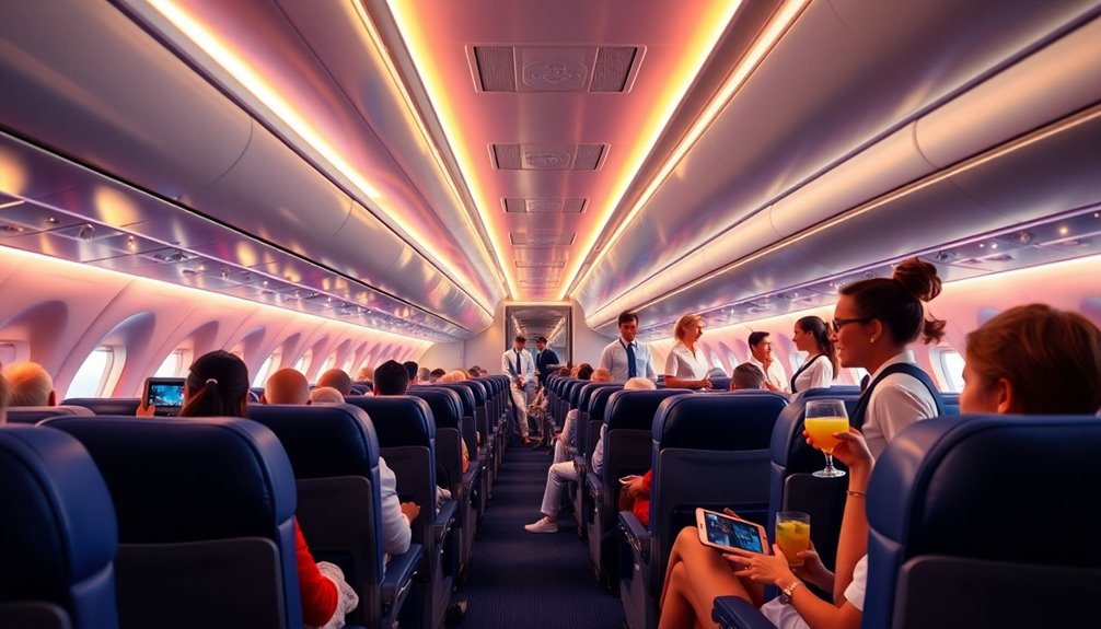 pleasant economy class experience