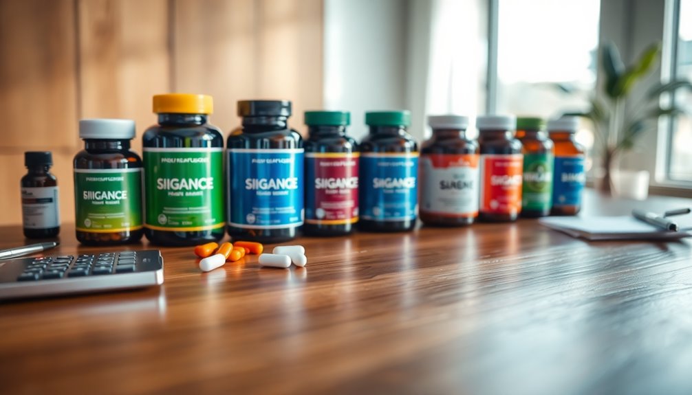 reasonable pricing for supplements
