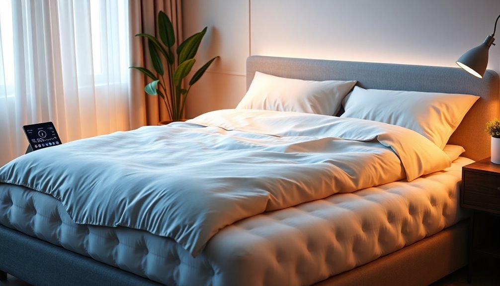 smart mattress temperature control
