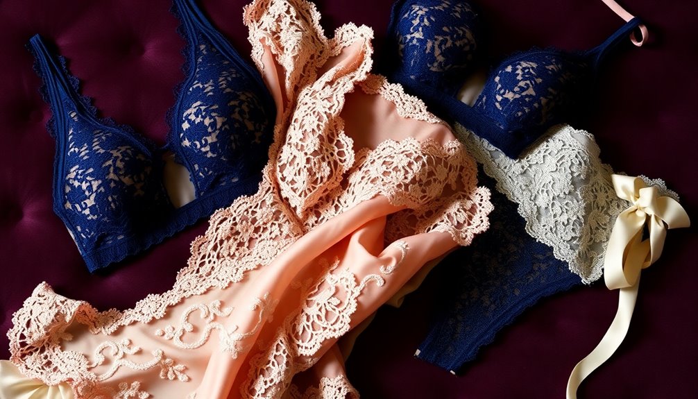 variety of lingerie styles