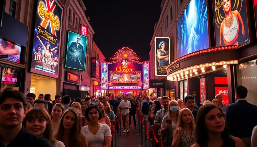 variety of theatre shows