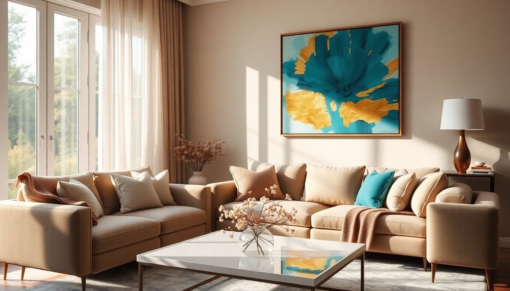 vibrant artistic home decor